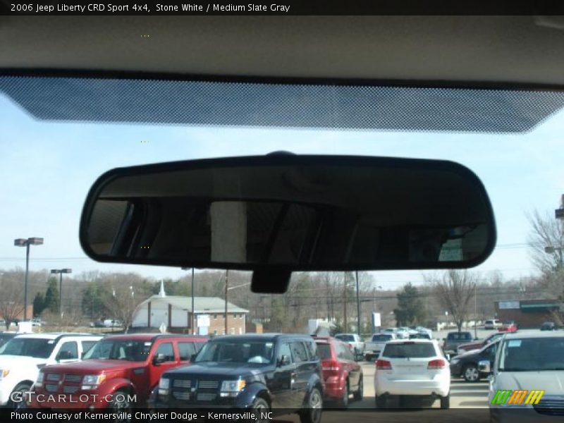 Stone White / Medium Slate Gray 2006 Jeep Liberty CRD Sport 4x4