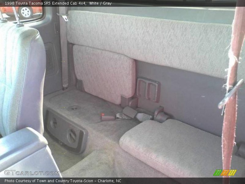 White / Gray 1998 Toyota Tacoma SR5 Extended Cab 4x4