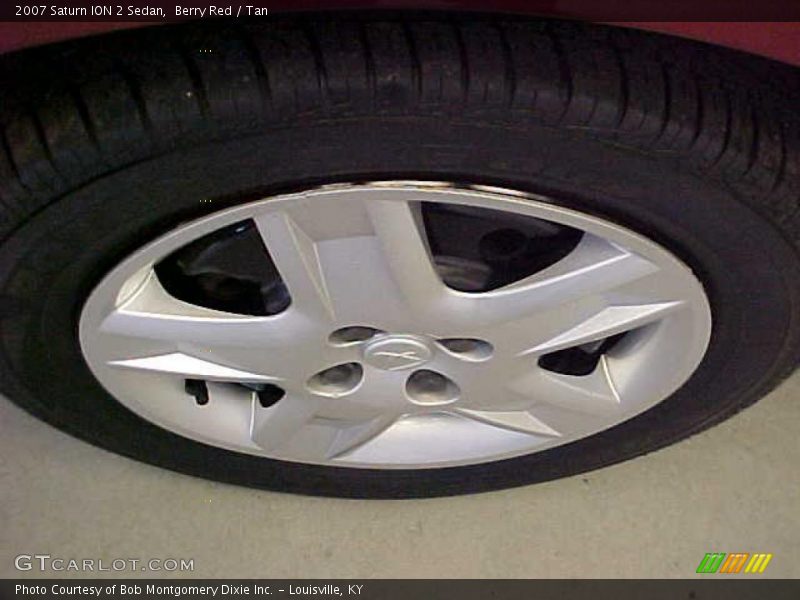 Berry Red / Tan 2007 Saturn ION 2 Sedan