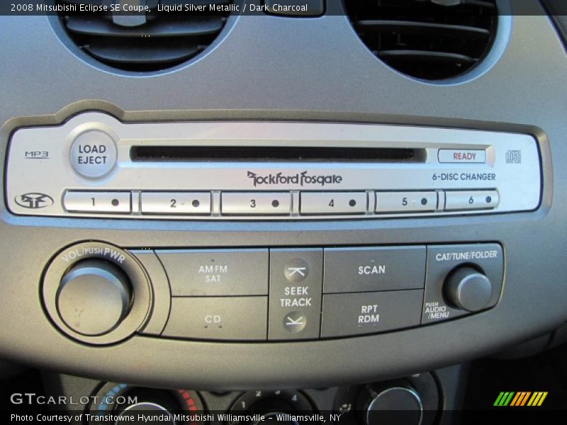Controls of 2008 Eclipse SE Coupe