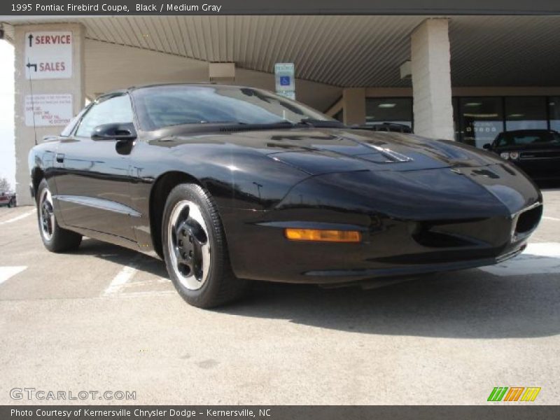 Black / Medium Gray 1995 Pontiac Firebird Coupe