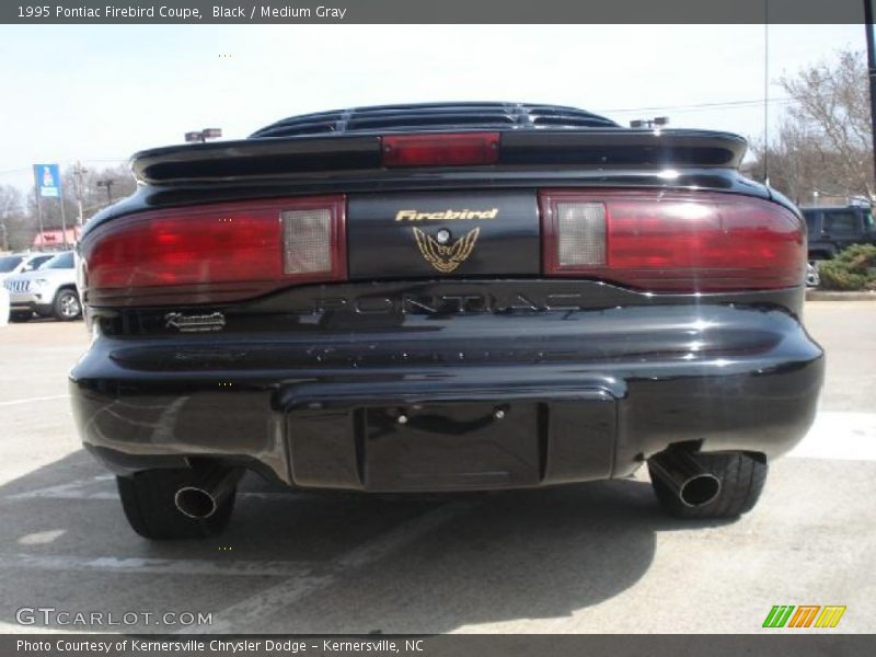 Black / Medium Gray 1995 Pontiac Firebird Coupe