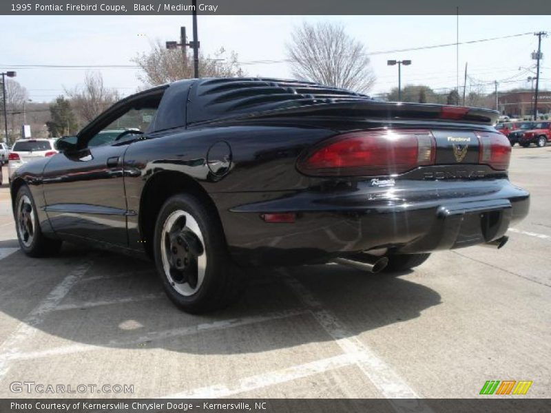 Black / Medium Gray 1995 Pontiac Firebird Coupe