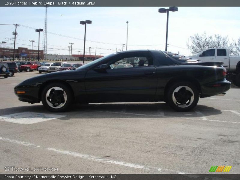 Black / Medium Gray 1995 Pontiac Firebird Coupe