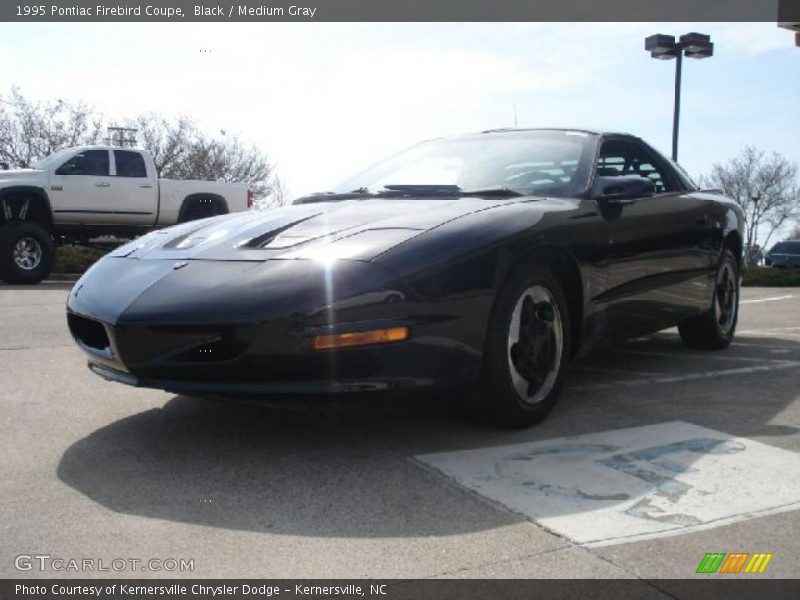 Black / Medium Gray 1995 Pontiac Firebird Coupe