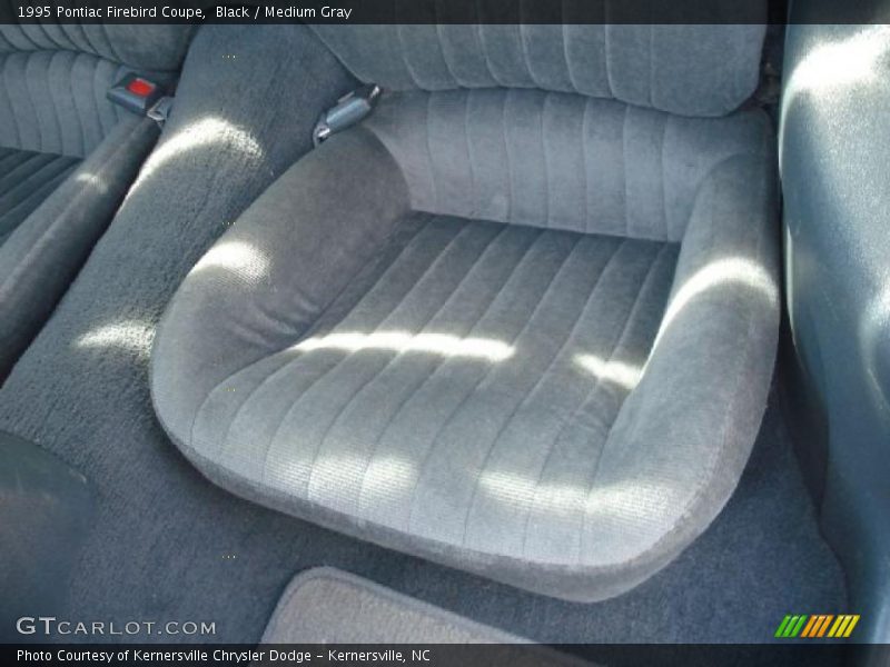 Black / Medium Gray 1995 Pontiac Firebird Coupe