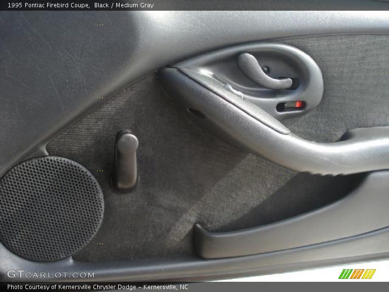 Black / Medium Gray 1995 Pontiac Firebird Coupe