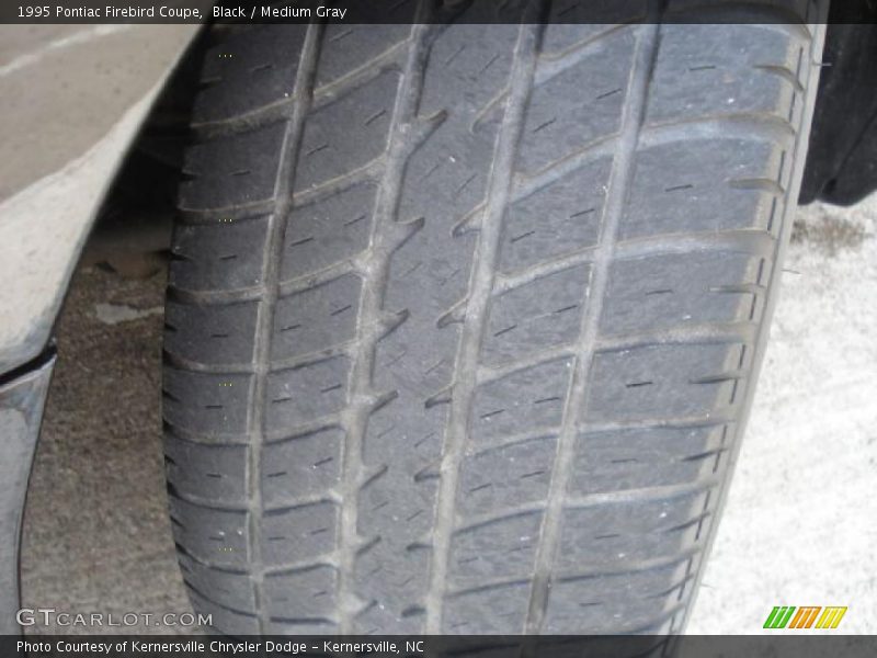Black / Medium Gray 1995 Pontiac Firebird Coupe