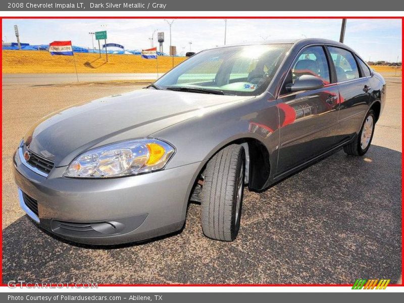 Dark Silver Metallic / Gray 2008 Chevrolet Impala LT