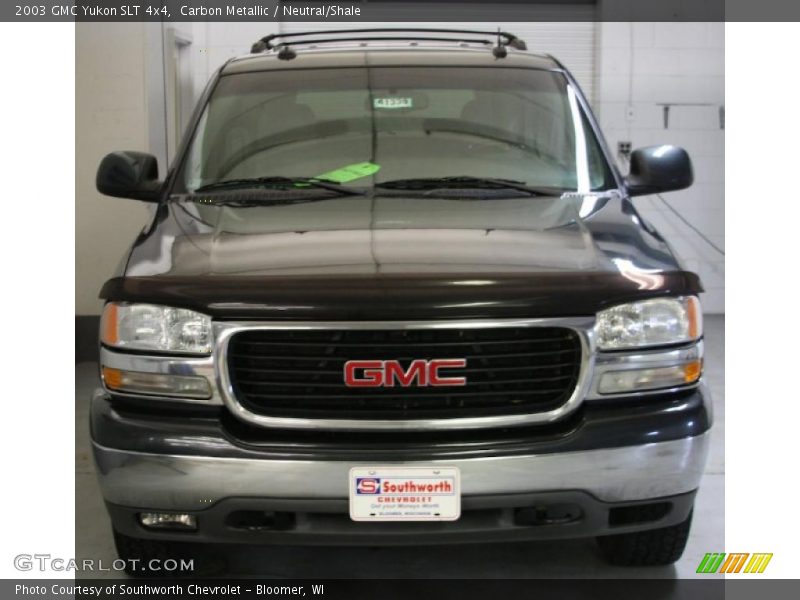 Carbon Metallic / Neutral/Shale 2003 GMC Yukon SLT 4x4