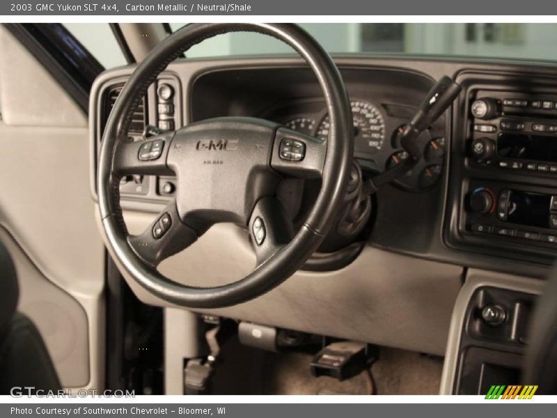 Carbon Metallic / Neutral/Shale 2003 GMC Yukon SLT 4x4