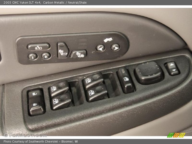 Carbon Metallic / Neutral/Shale 2003 GMC Yukon SLT 4x4