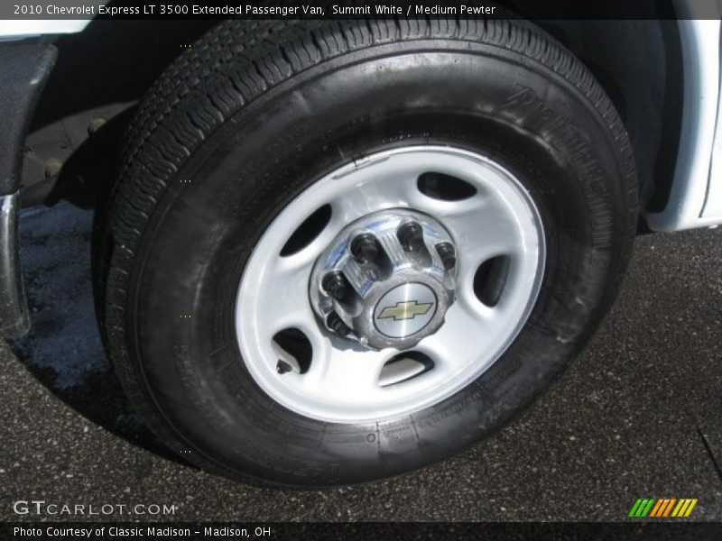 Summit White / Medium Pewter 2010 Chevrolet Express LT 3500 Extended Passenger Van