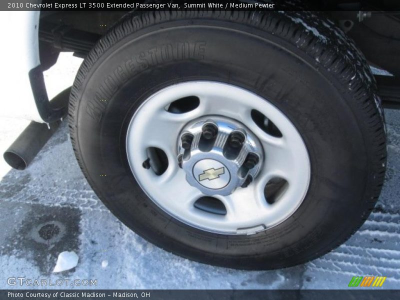 Summit White / Medium Pewter 2010 Chevrolet Express LT 3500 Extended Passenger Van