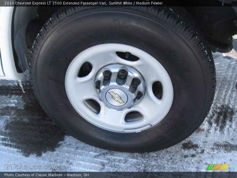 Summit White / Medium Pewter 2010 Chevrolet Express LT 3500 Extended Passenger Van