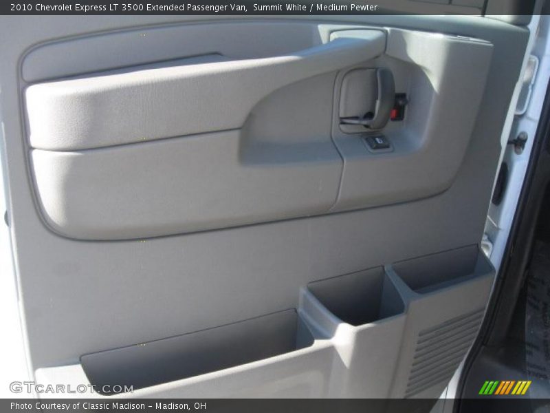 Summit White / Medium Pewter 2010 Chevrolet Express LT 3500 Extended Passenger Van