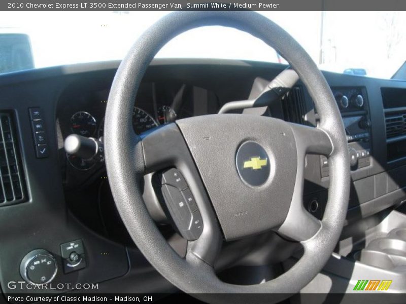Summit White / Medium Pewter 2010 Chevrolet Express LT 3500 Extended Passenger Van