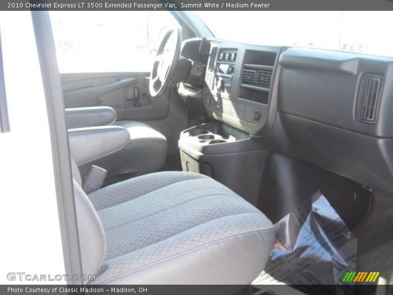 Summit White / Medium Pewter 2010 Chevrolet Express LT 3500 Extended Passenger Van