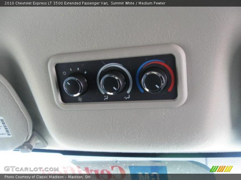 Summit White / Medium Pewter 2010 Chevrolet Express LT 3500 Extended Passenger Van