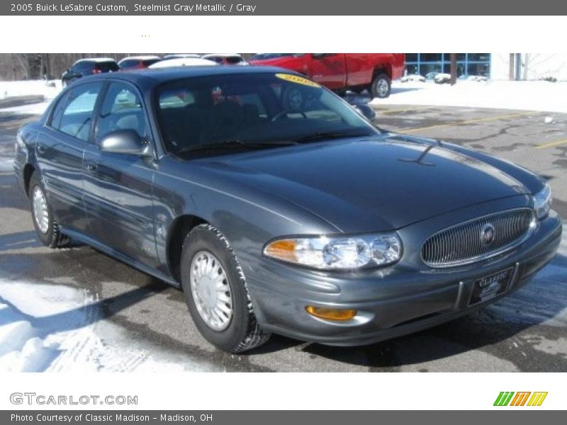Steelmist Gray Metallic / Gray 2005 Buick LeSabre Custom
