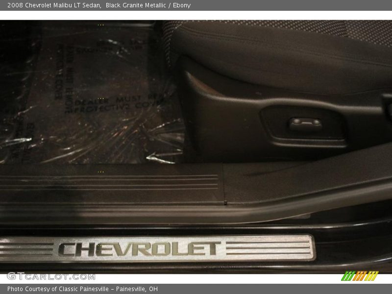 Black Granite Metallic / Ebony 2008 Chevrolet Malibu LT Sedan