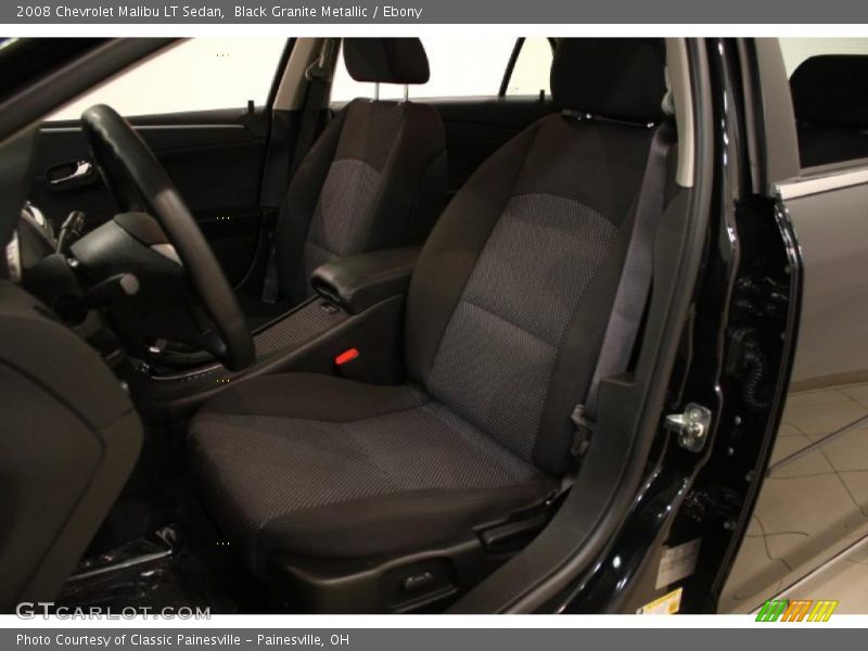 Black Granite Metallic / Ebony 2008 Chevrolet Malibu LT Sedan