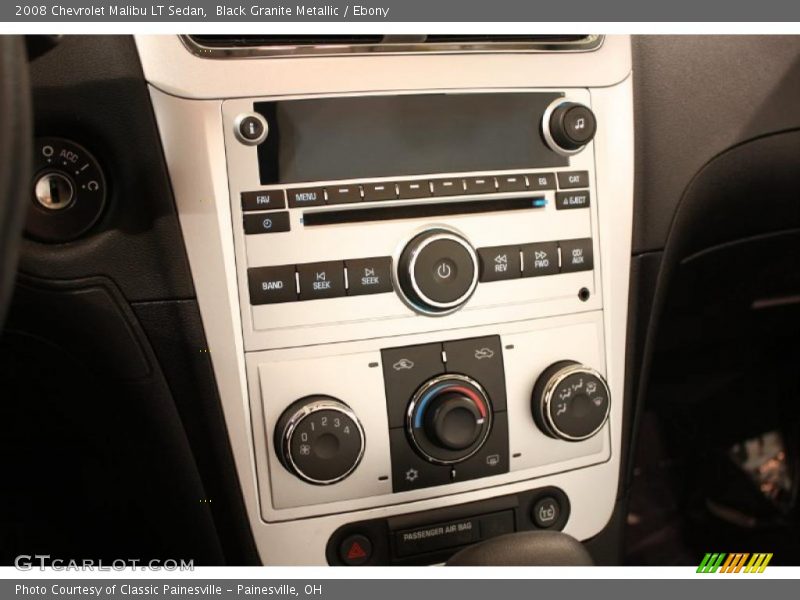 Black Granite Metallic / Ebony 2008 Chevrolet Malibu LT Sedan