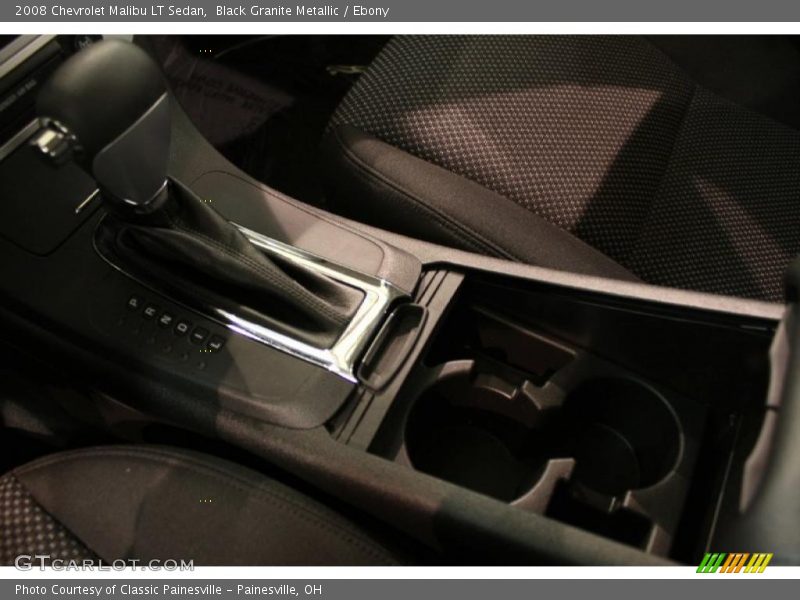 Black Granite Metallic / Ebony 2008 Chevrolet Malibu LT Sedan