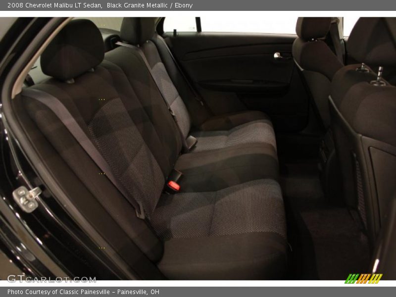 Black Granite Metallic / Ebony 2008 Chevrolet Malibu LT Sedan