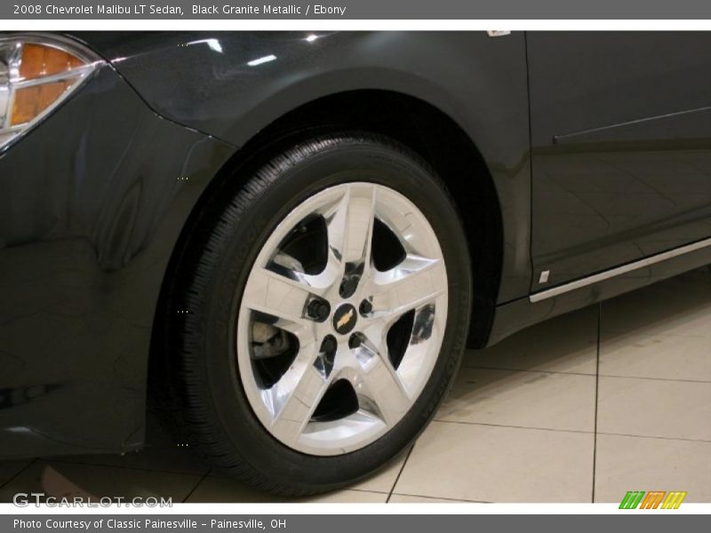 Black Granite Metallic / Ebony 2008 Chevrolet Malibu LT Sedan