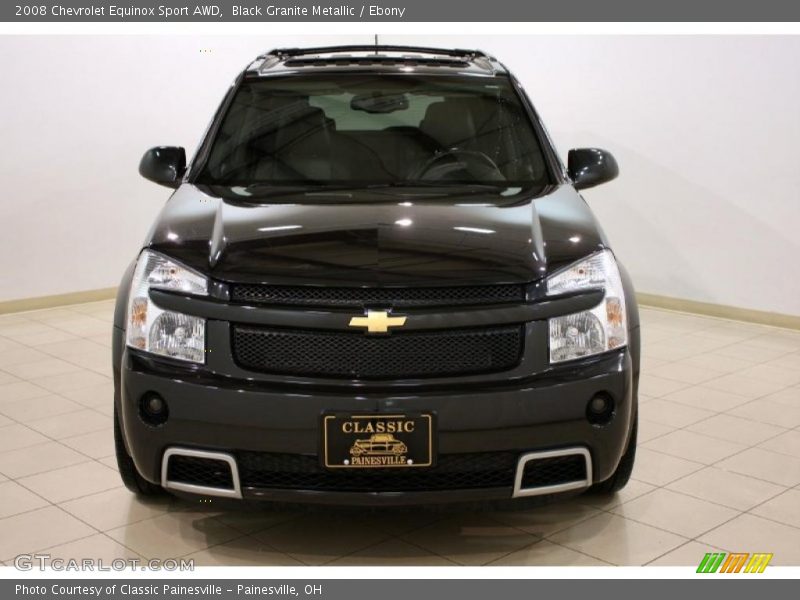 Black Granite Metallic / Ebony 2008 Chevrolet Equinox Sport AWD