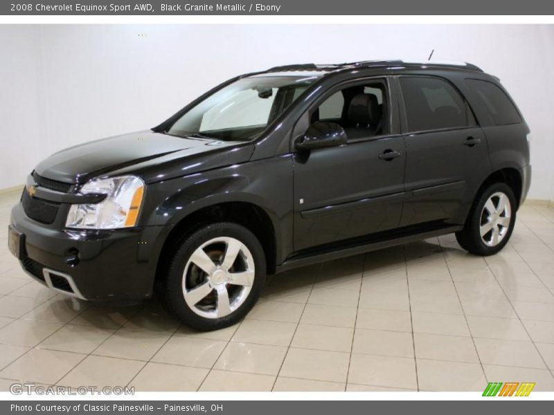 Black Granite Metallic / Ebony 2008 Chevrolet Equinox Sport AWD