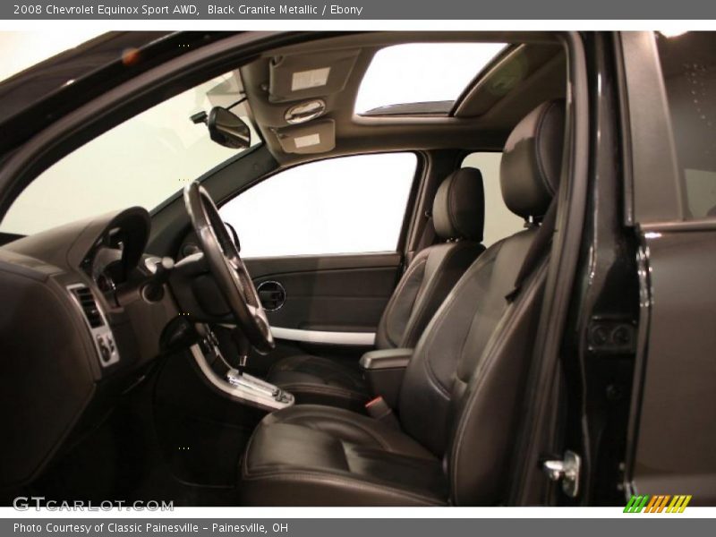 Black Granite Metallic / Ebony 2008 Chevrolet Equinox Sport AWD