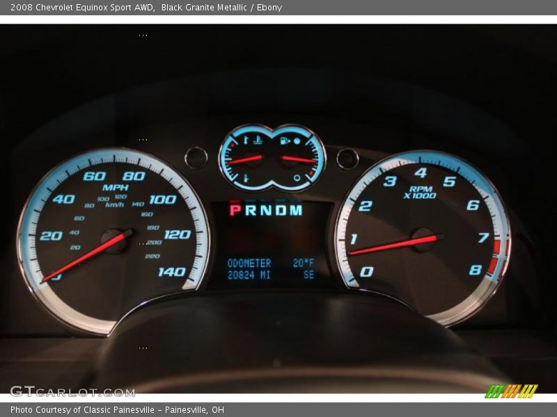  2008 Equinox Sport AWD Sport AWD Gauges