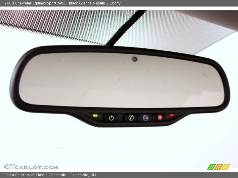 Black Granite Metallic / Ebony 2008 Chevrolet Equinox Sport AWD