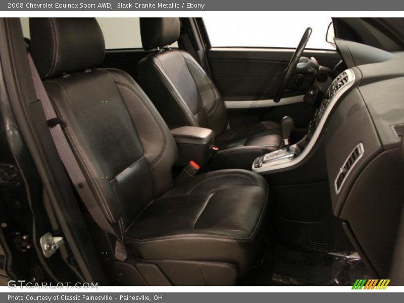 Black Granite Metallic / Ebony 2008 Chevrolet Equinox Sport AWD