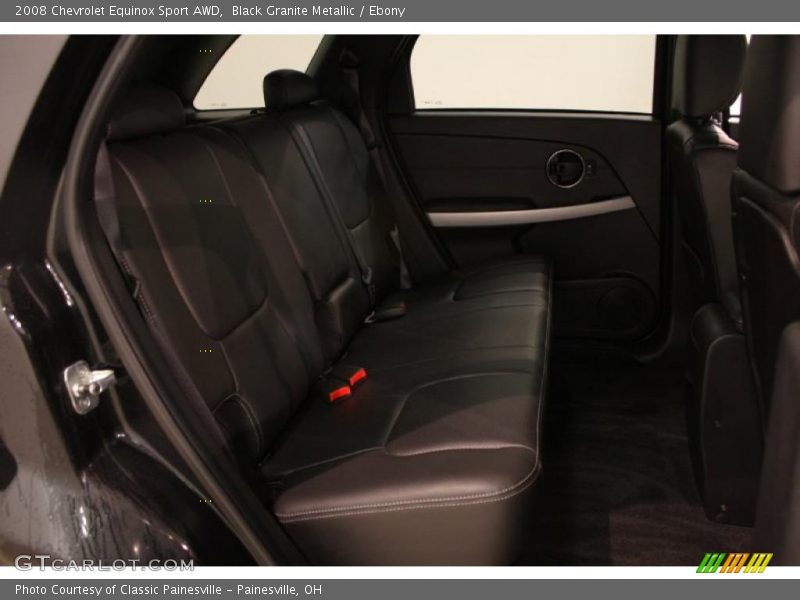 Black Granite Metallic / Ebony 2008 Chevrolet Equinox Sport AWD