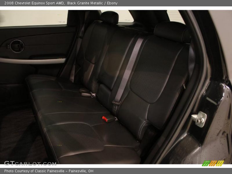 Black Granite Metallic / Ebony 2008 Chevrolet Equinox Sport AWD