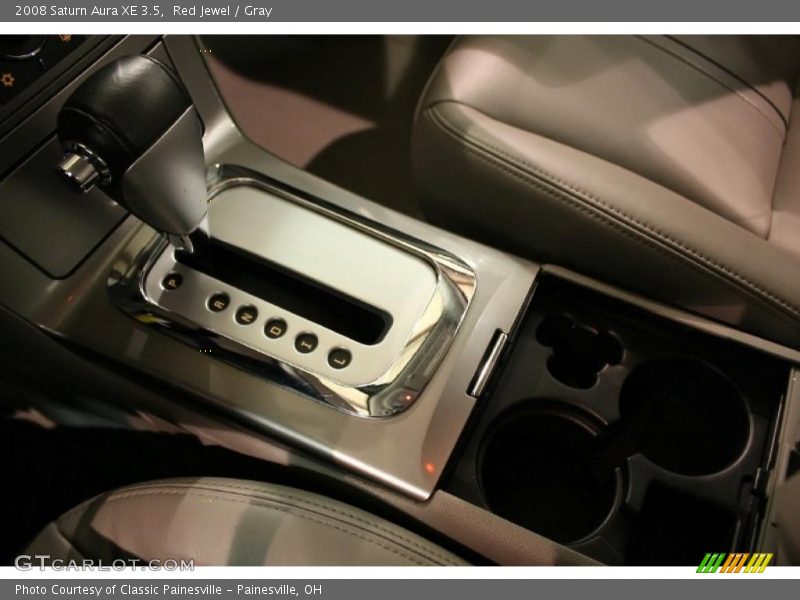 Red Jewel / Gray 2008 Saturn Aura XE 3.5