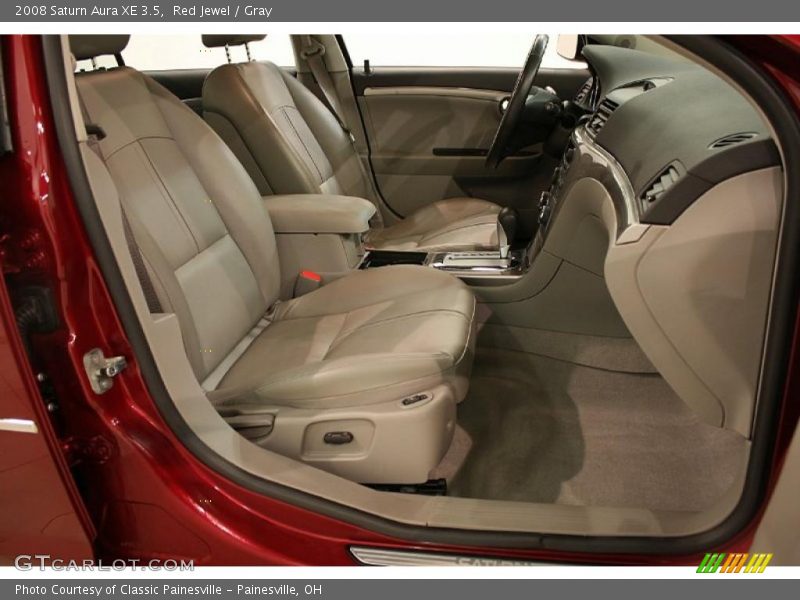Red Jewel / Gray 2008 Saturn Aura XE 3.5