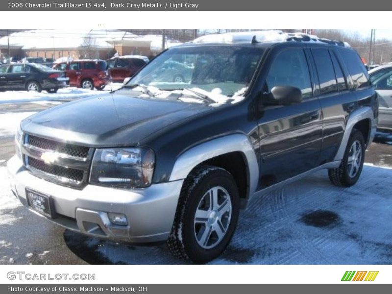 Dark Gray Metallic / Light Gray 2006 Chevrolet TrailBlazer LS 4x4