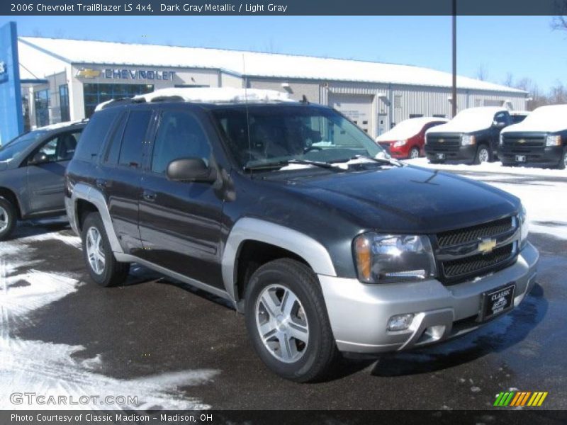 Dark Gray Metallic / Light Gray 2006 Chevrolet TrailBlazer LS 4x4