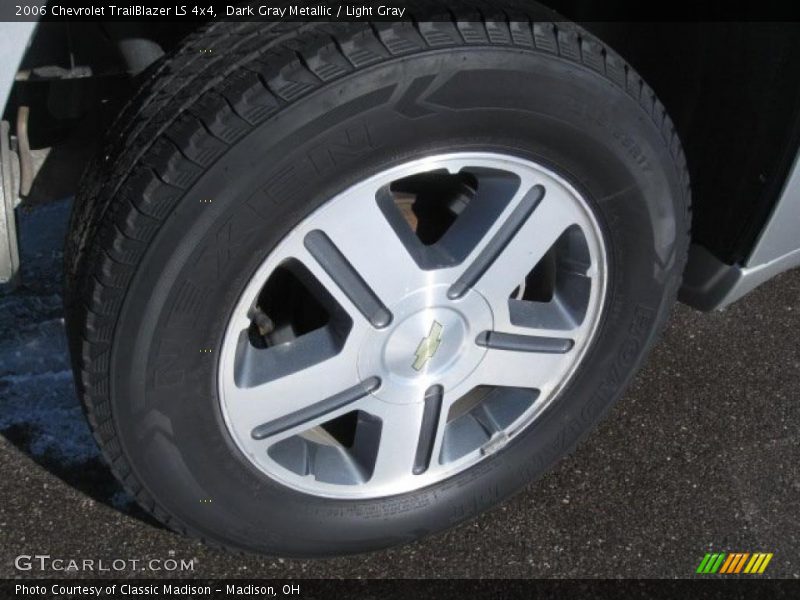 Dark Gray Metallic / Light Gray 2006 Chevrolet TrailBlazer LS 4x4