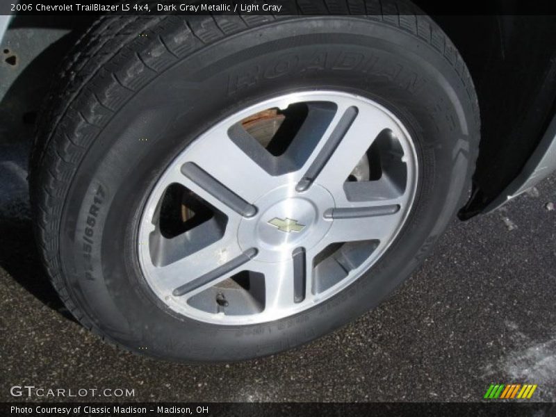 Dark Gray Metallic / Light Gray 2006 Chevrolet TrailBlazer LS 4x4
