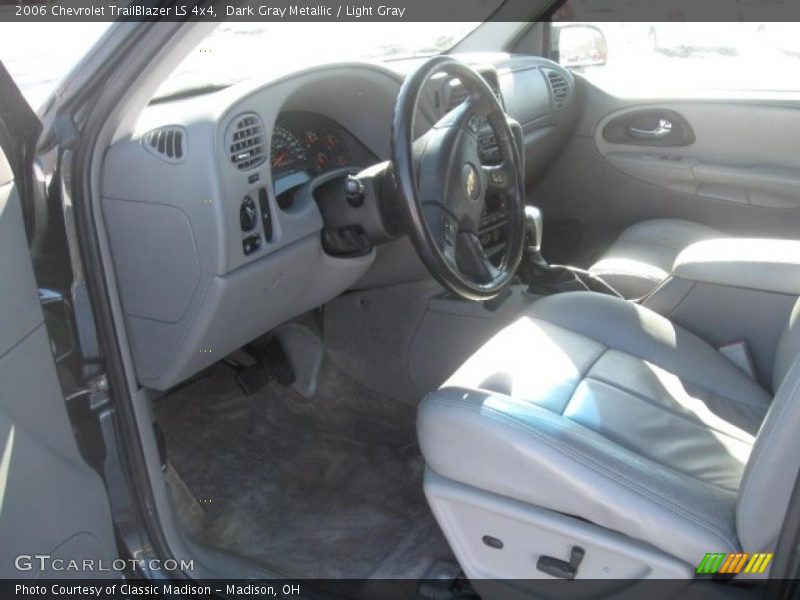 Dark Gray Metallic / Light Gray 2006 Chevrolet TrailBlazer LS 4x4