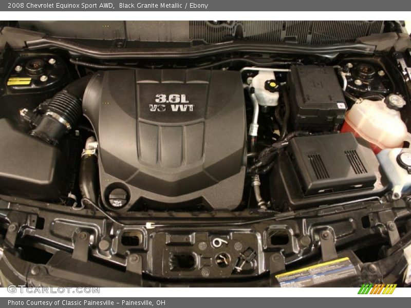  2008 Equinox Sport AWD Engine - 3.6 Liter DOHC 24-Valve VVT V6