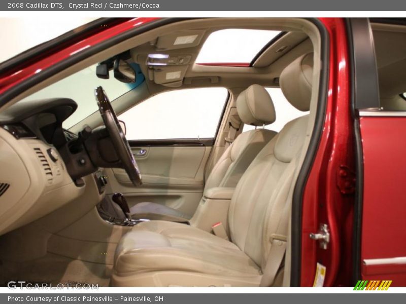 Crystal Red / Cashmere/Cocoa 2008 Cadillac DTS