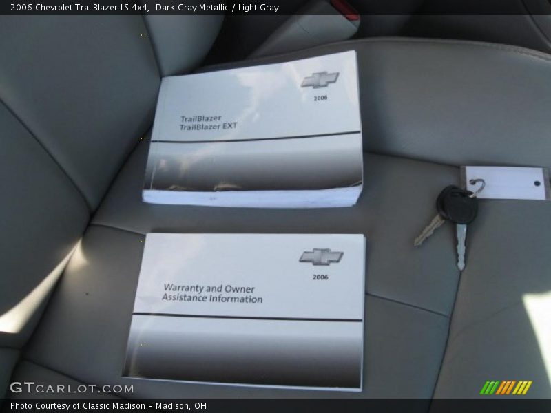 Dark Gray Metallic / Light Gray 2006 Chevrolet TrailBlazer LS 4x4