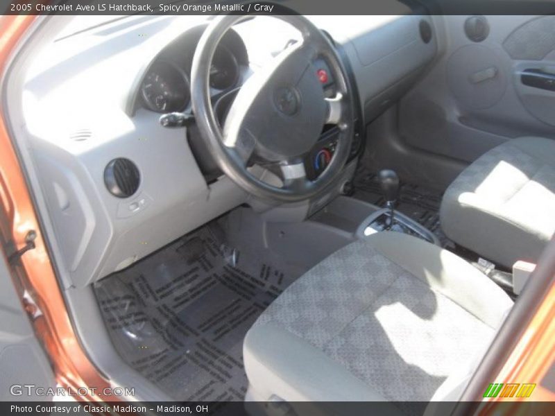 Gray Interior - 2005 Aveo LS Hatchback 