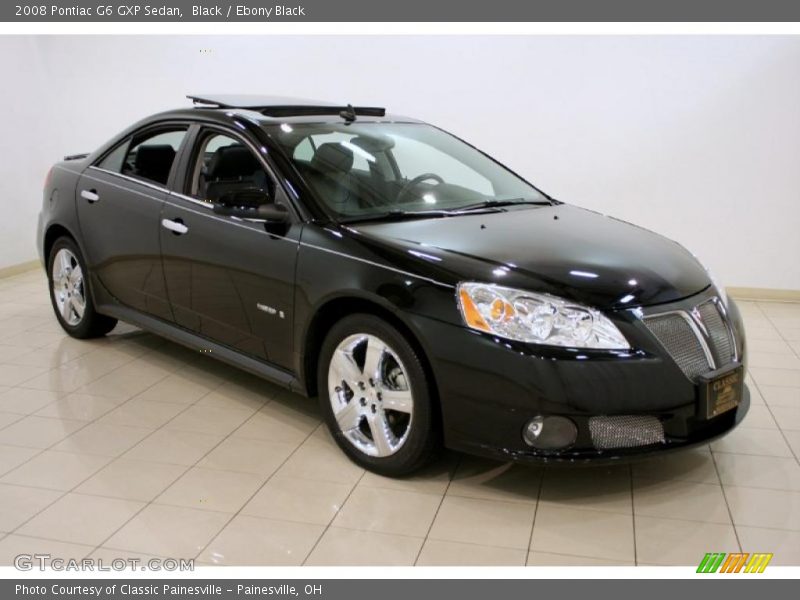 Black / Ebony Black 2008 Pontiac G6 GXP Sedan